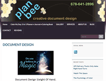 Tablet Screenshot of planbee.biz